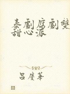 泰剧腐剧双男主甜心派