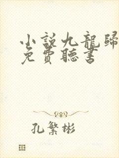 小说九龙归一诀免费听书