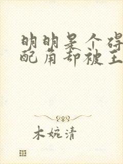 明明是个碍事的配角却被王子宠爱了 原版封面