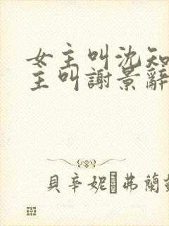 女主叫沈知岁男主叫谢景辞