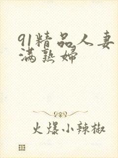 91精品人妻丰满熟妇