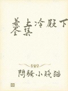 惹上冷殿下免费全集