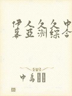 伊人久久中文字幕亚洲综合封面