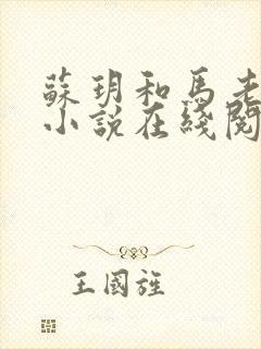 苏玥和马老二的小说在线阅读