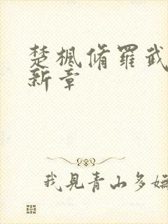 楚枫修罗武神最新章