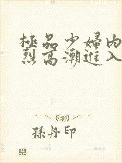 极品少妇内射猛烈高潮进入