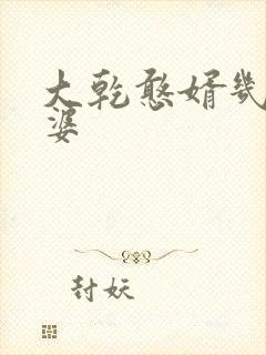 大乾憨婿几个老婆