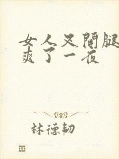 女人叉开腿让我爽了一夜