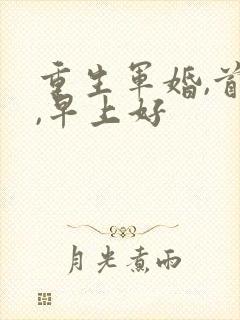 重生军婚,首长,早上好