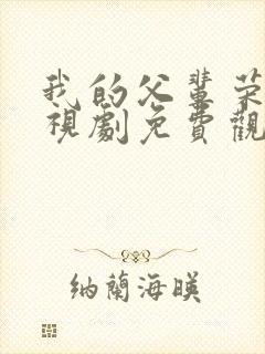 我的父辈荣耀电视剧免费观看