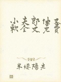 小夫郎他又乖又软全文免费阅读