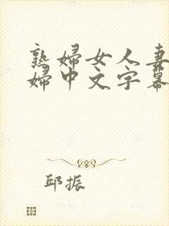 熟妇女人妻丰少妇中文字幕