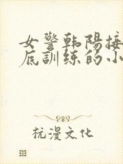 女警韩阳接受卧底训练的小说