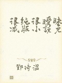 很纯很暧昧未删减版小说免费阅读