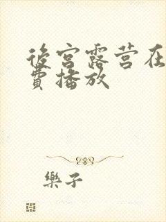 后宫露营在线免费播放