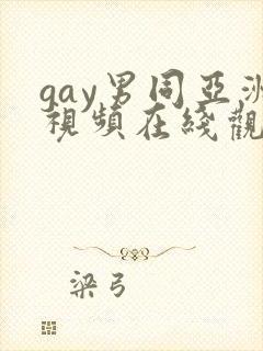 gay男同亚洲视频在线观看