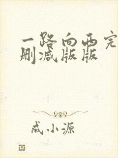 一路向西完整未删减版版