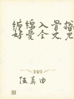 缠绵入骨总裁好好爱全文免费阅读