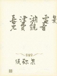 长津湖 电影 免费观看