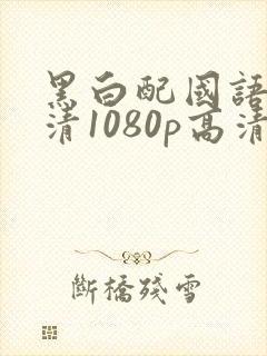 黑白配国语版超清1080p高清