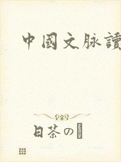 中国文脉读后感