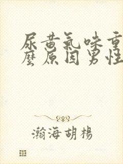 尿黄气味重是什么原因男性