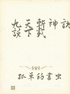九天斩神诀 小说下载