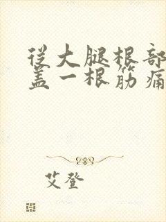 从大腿根部到膝盖一根筋痛