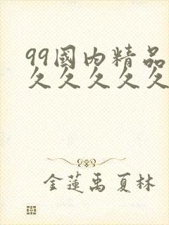 99国内精品久久久久久久久久