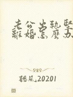 老公出轨坚持要离婚怎么办