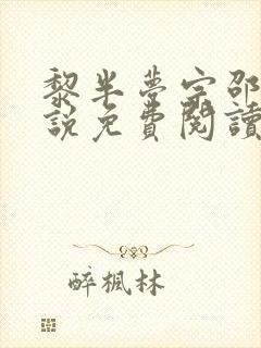 黎半梦宗邵年小说免费阅读最新章节