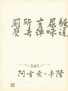 厕所有尿骚味怎么去掉味道