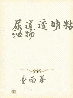 尿道透明粘性分泌物