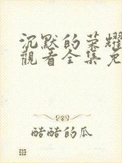 沉默的荣耀在线观看全集免费