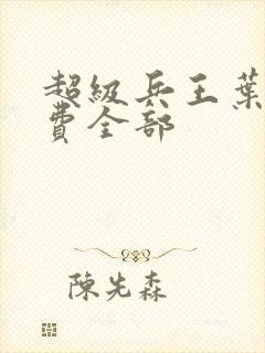 超级兵王叶谦免费全部