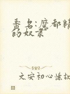 番名:魔都精兵的奴隶