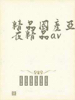 精品国产亚洲午夜精品av