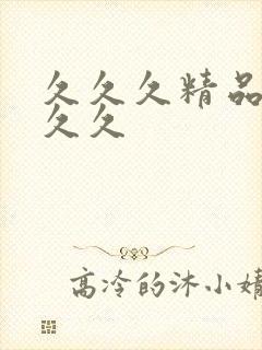 久久久精品国产久久