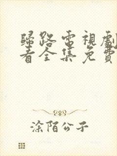 归路电视剧在线看全集免费高清下载