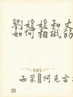 刘媛媛和丈夫是如何相识的?封面