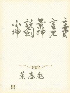 小说景言主角乾坤剑神免费阅读