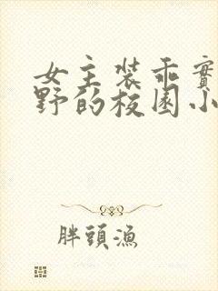 女主装乖实际很野的校园小说封面