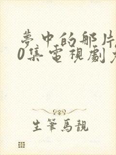 梦中的那片海40集电视剧免费观看