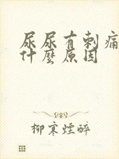 尿尿有刺痛感是什么原因