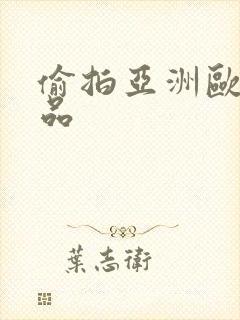 偷拍亚洲欧美精品