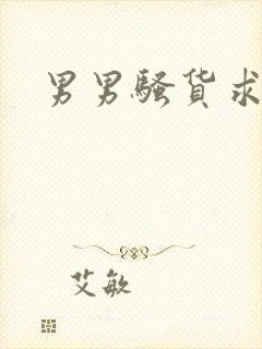 男男骚货求操封面