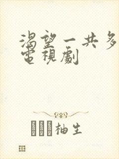 渴望一共多少集电视剧