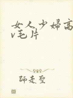 女人少妇高潮av毛片