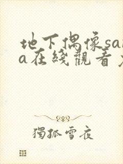 地下偶像sana在线观看免费全集