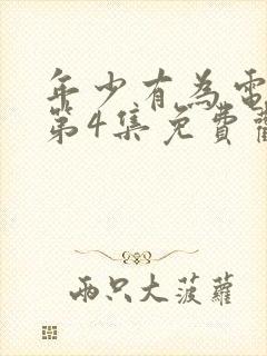 年少有为电视剧第4集免费观看